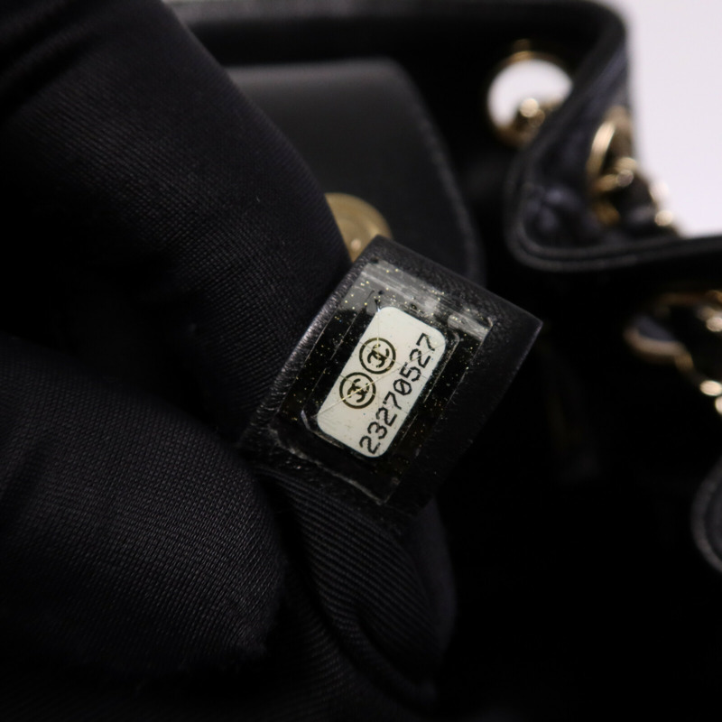 CHANEL 羊皮皮革Chain Shoulder Bag金扣鏈帶肩背袋-7