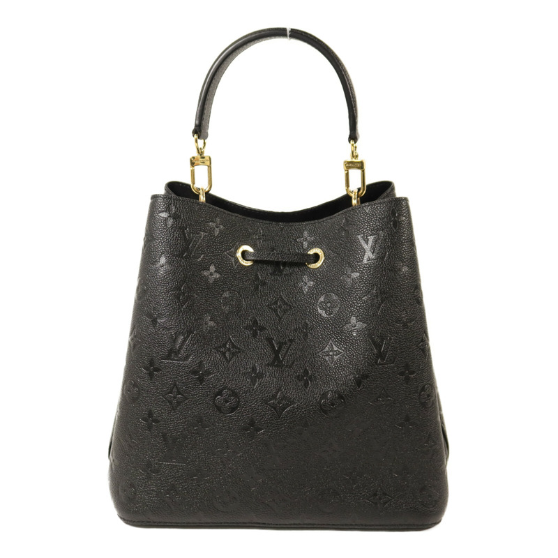 LOUIS VUITTON Monogram Empreinte NeoNoe MM金扣手挽肩背兩用袋-1