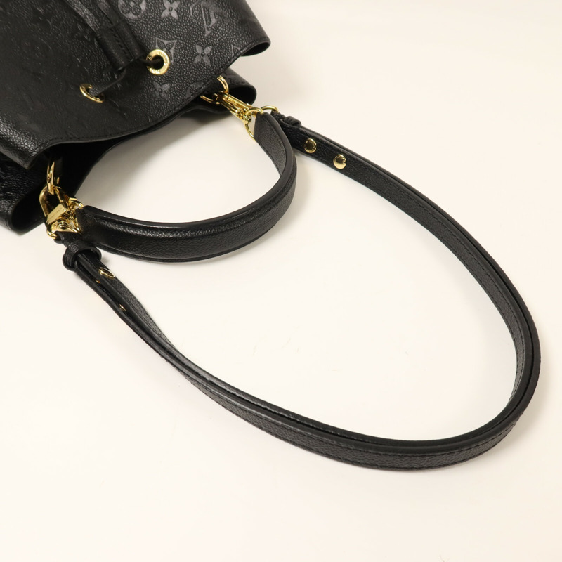 LOUIS VUITTON Monogram Empreinte NeoNoe MM金扣手挽肩背兩用袋-7