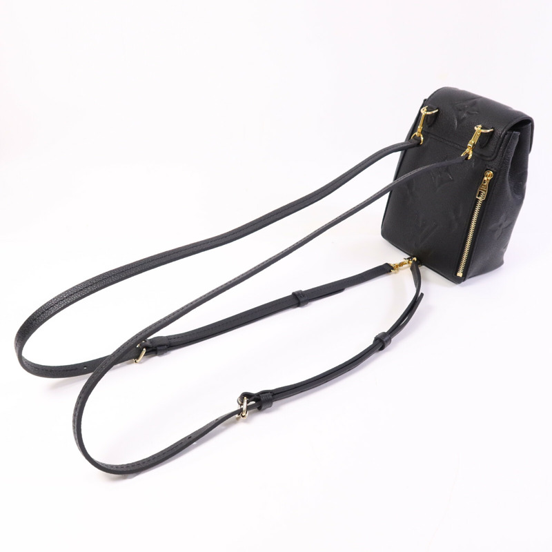 LOUIS VUITTON Monogram Empreinte Tiny Backpack金扣背包-6