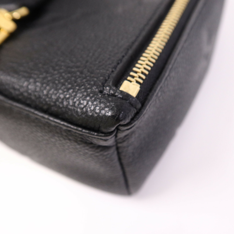 LOUIS VUITTON Monogram Empreinte Tiny Backpack金扣背包-10