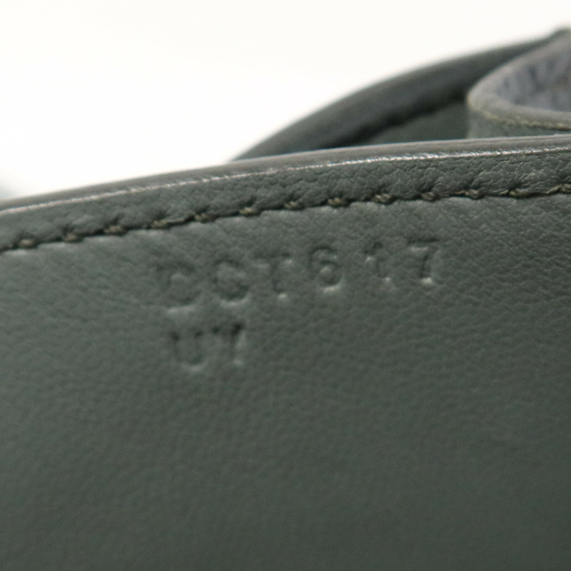 HERMES Epsom皮革Constance Mini金扣肩背袋Bleu Orage-7