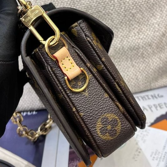 路易威登/Louis Vuitton Metis East west 老花橫版小郵差包-3