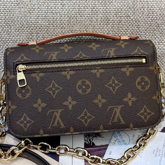 路易威登/Louis Vuitton Metis East west 老花橫版小郵差包-7