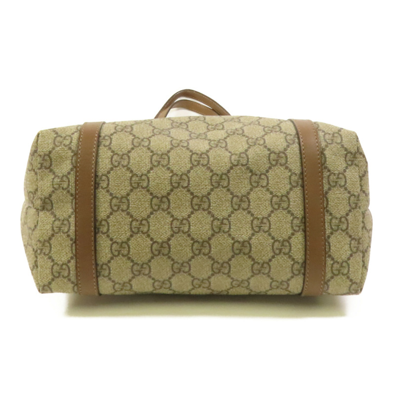 GUCCI 塗層帆布Tote Bag肩背袋-3
