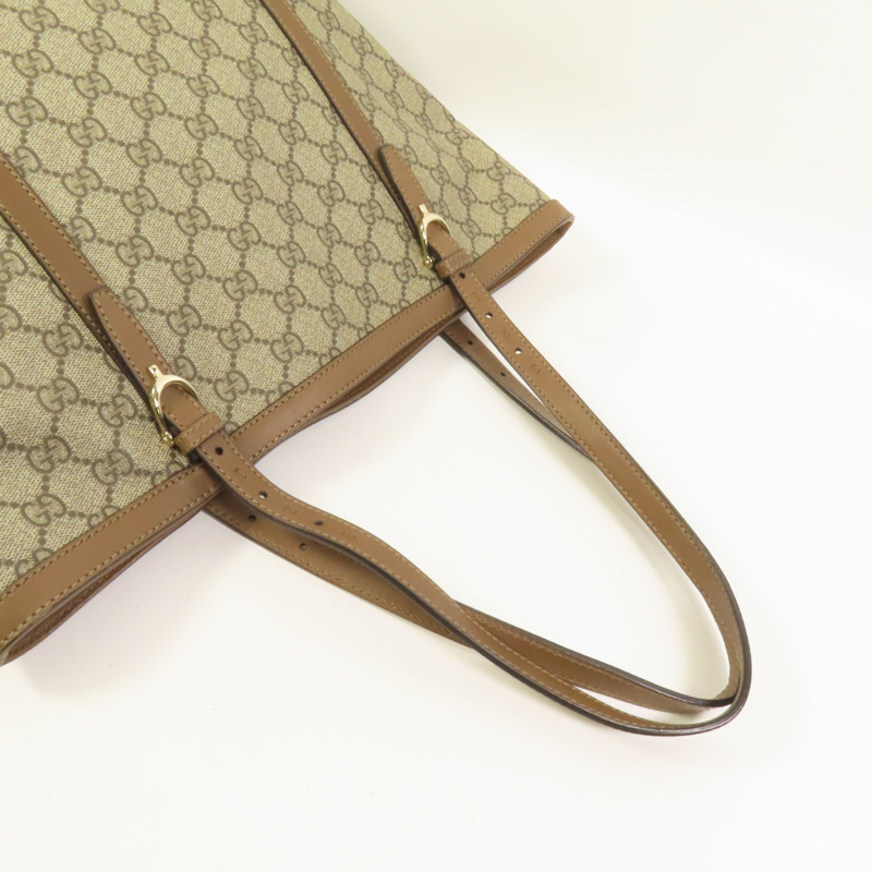 GUCCI 塗層帆布Tote Bag肩背袋-4