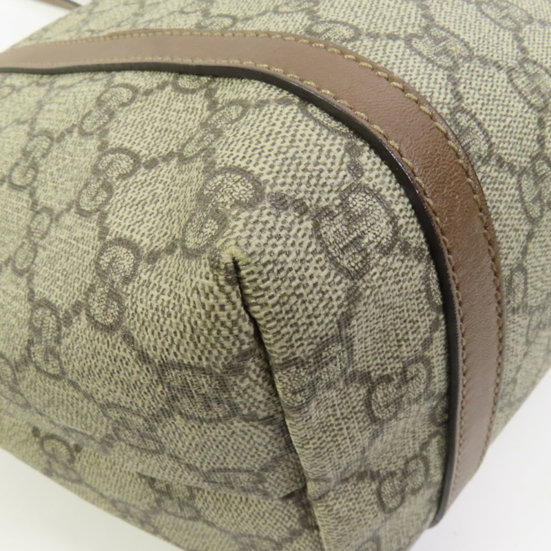GUCCI 塗層帆布Tote Bag肩背袋-12