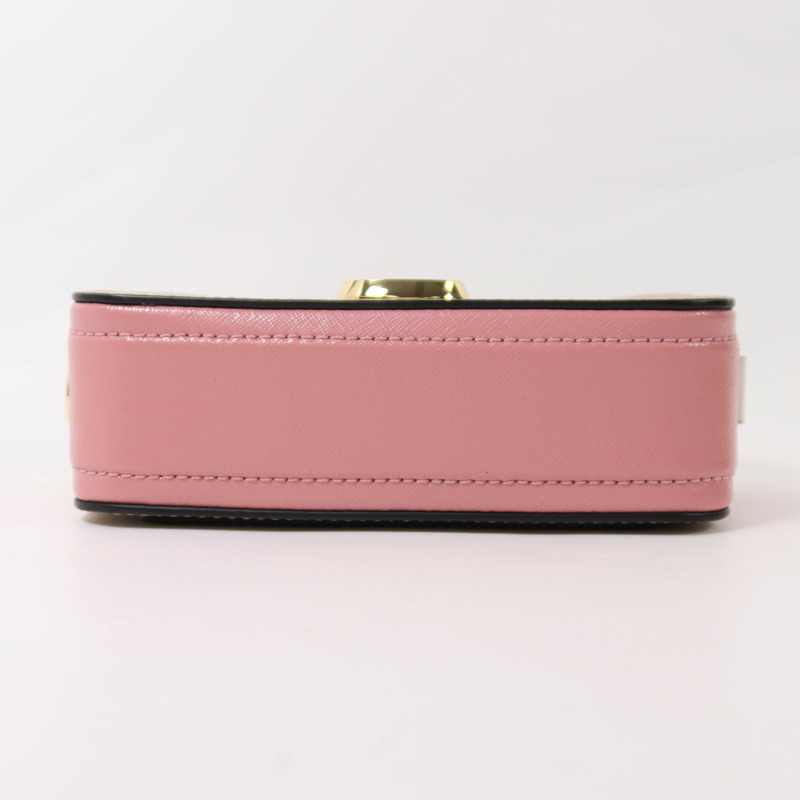 MARC JACOBS 牛皮皮革The Snapshot Camera Bag金扣肩背袋-3