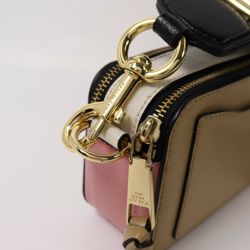 MARC JACOBS 牛皮皮革The Snapshot Camera Bag金扣肩背袋-9