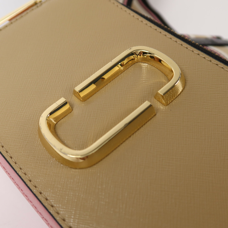 MARC JACOBS 牛皮皮革The Snapshot Camera Bag金扣肩背袋-10