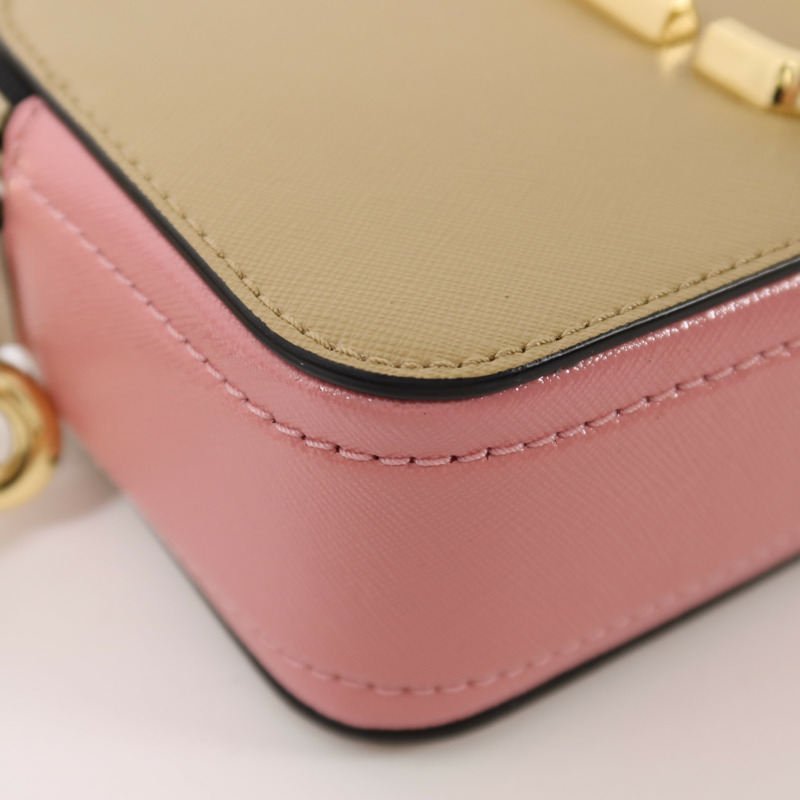 MARC JACOBS 牛皮皮革The Snapshot Camera Bag金扣肩背袋-11