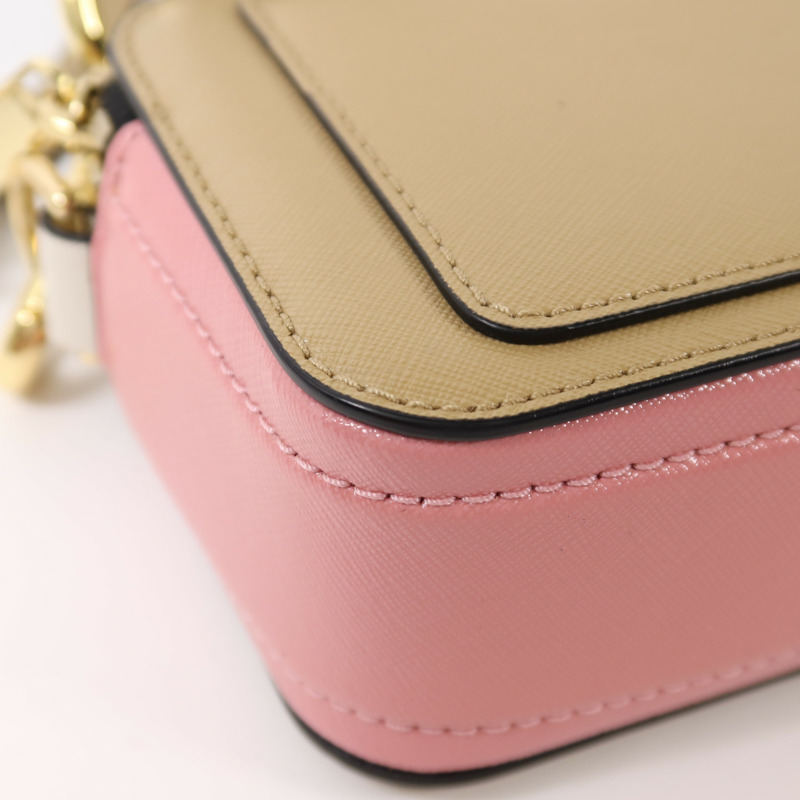 MARC JACOBS 牛皮皮革The Snapshot Camera Bag金扣肩背袋-13