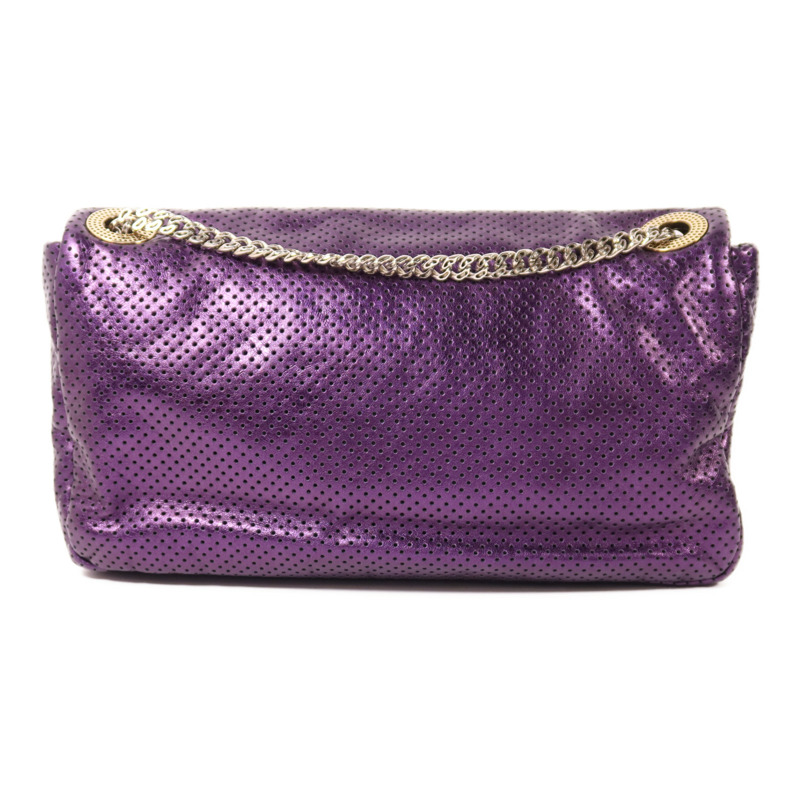 CHANEL 牛皮皮革Chain Shoulder鏈帶肩背袋-1