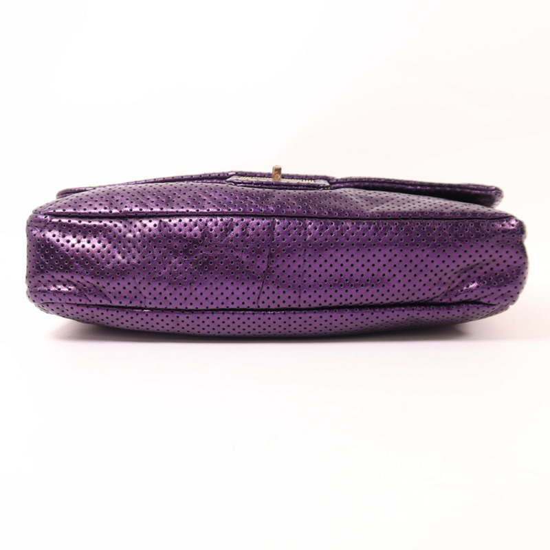 CHANEL 牛皮皮革Chain Shoulder鏈帶肩背袋-3