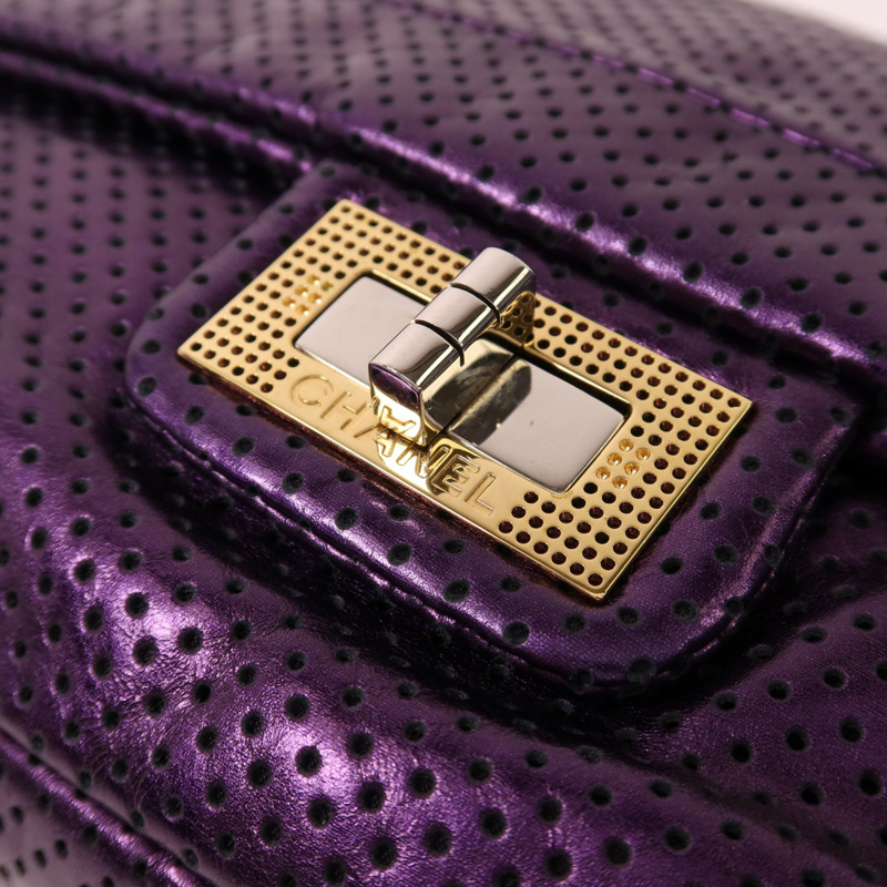 CHANEL 牛皮皮革Chain Shoulder鏈帶肩背袋-14