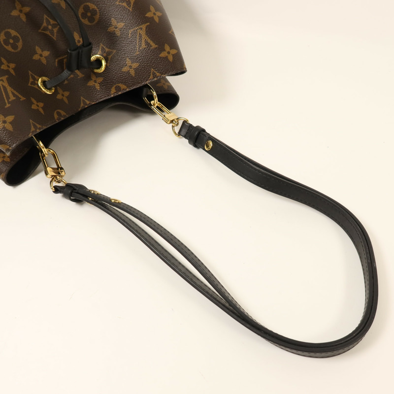 LOUIS VUITTON Monogram Neo Noe MM金扣肩背袋-8