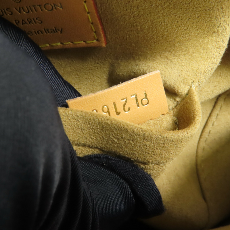 LOUIS VUITTON Monogram Boite Chapeau Souple金扣肩背袋棕色-9