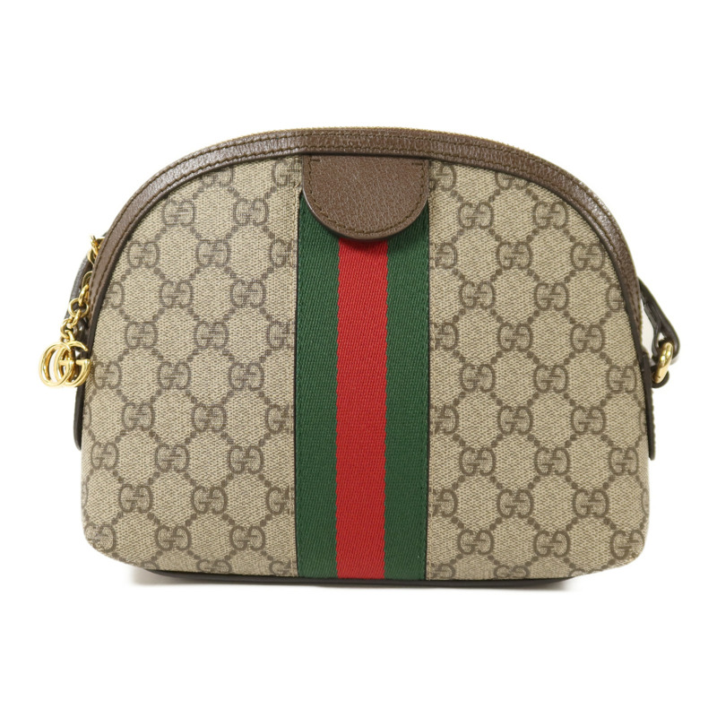 GUCCI 塗層帆布Ophidia金扣肩背袋-1