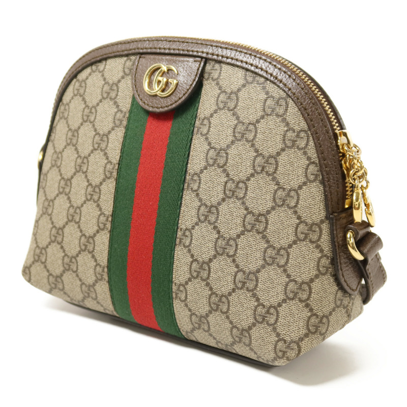 GUCCI 塗層帆布Ophidia金扣肩背袋-2