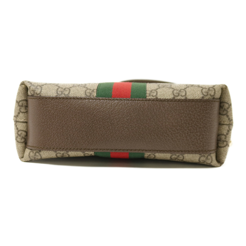 GUCCI 塗層帆布Ophidia金扣肩背袋-3