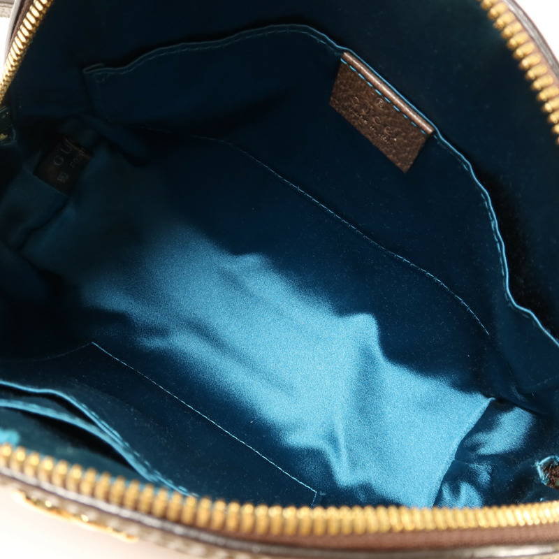GUCCI 塗層帆布Ophidia金扣肩背袋-4