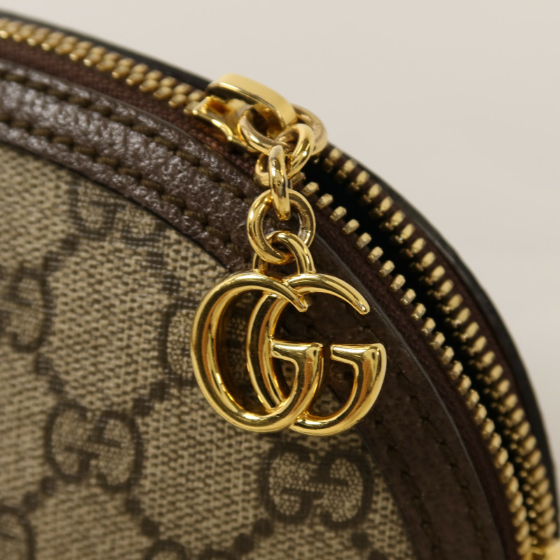 GUCCI 塗層帆布Ophidia金扣肩背袋-10