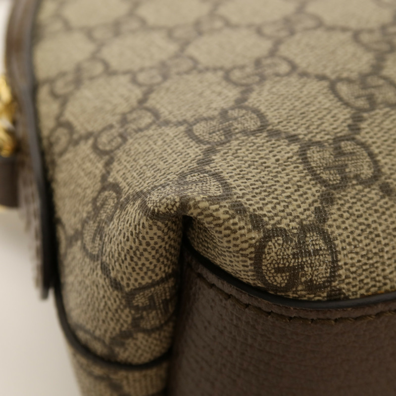 GUCCI 塗層帆布Ophidia金扣肩背袋-13