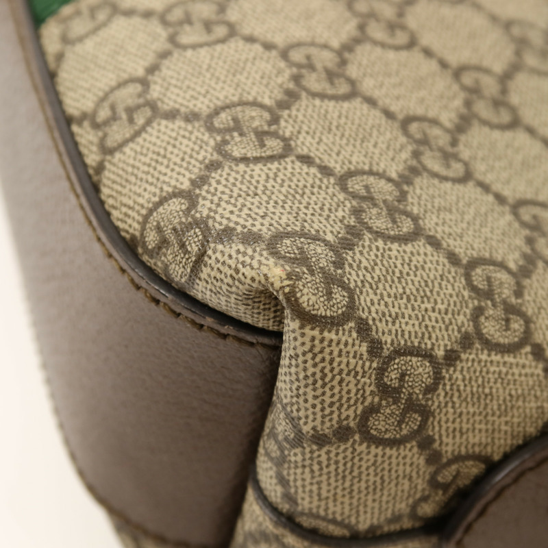 GUCCI 塗層帆布Ophidia金扣肩背袋-14