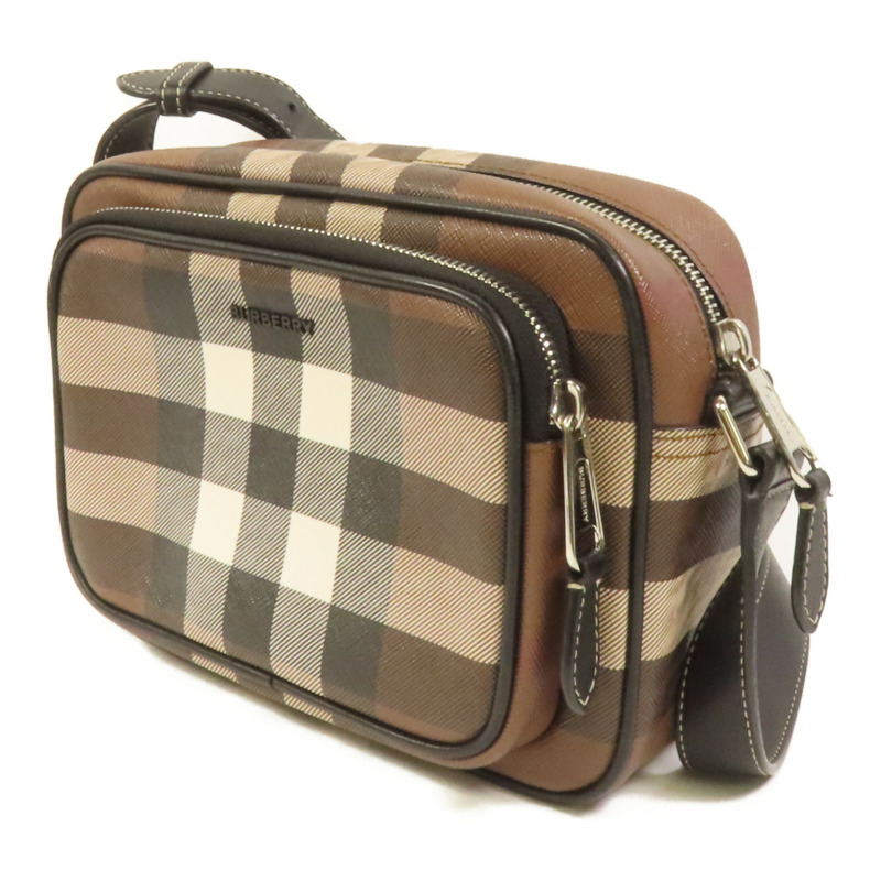 BURBERRY 塗層帆布Shoulder Bag肩背袋-2