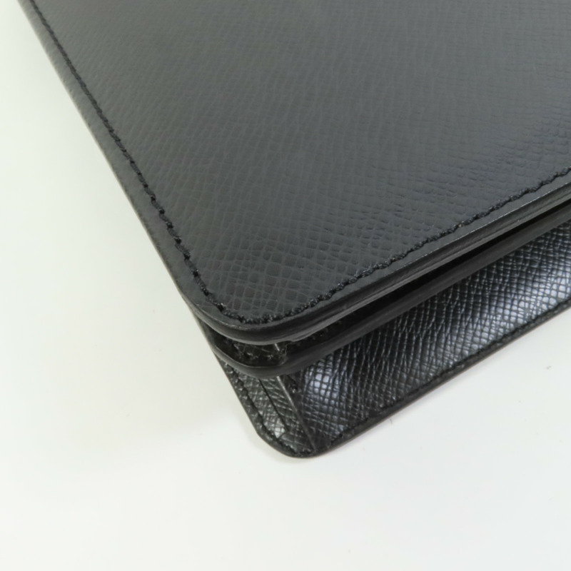 LOUIS VUITTON Taiga Laguito Business Bag銀扣公事包-11