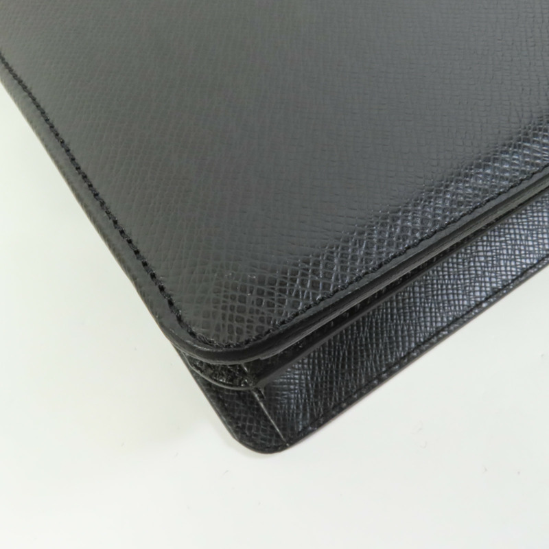 LOUIS VUITTON Taiga Laguito Business Bag銀扣公事包-13