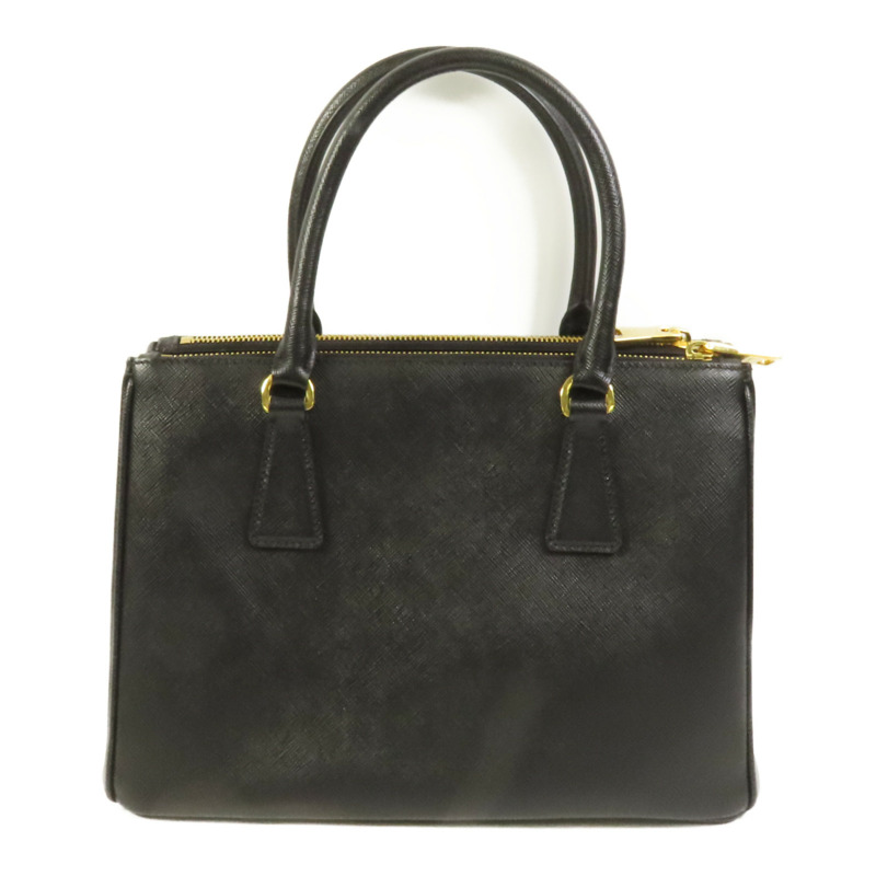 PRADA Saffiano皮革2Way Bag金扣手挽肩背兩用袋-1