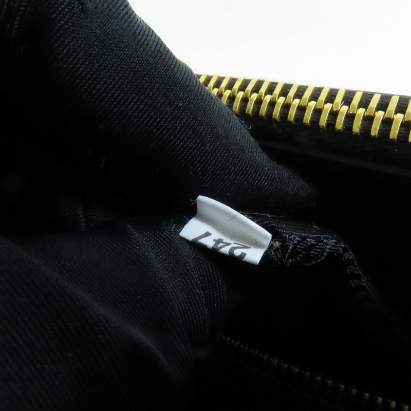 PRADA Saffiano皮革2Way Bag金扣手挽肩背兩用袋-11