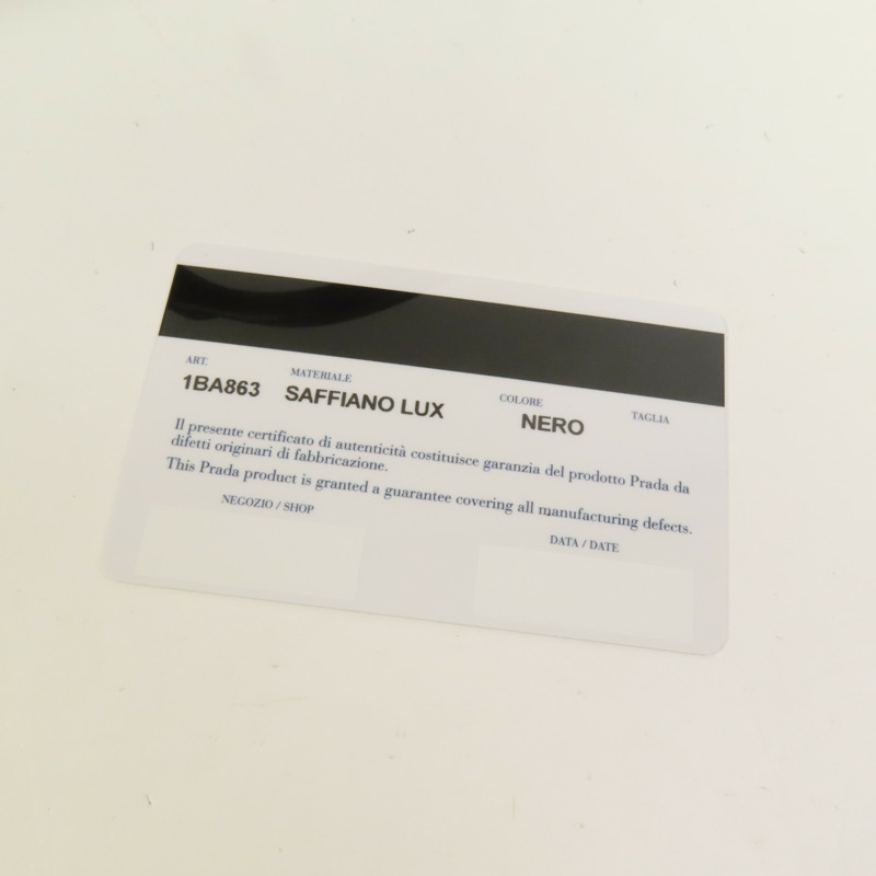 PRADA Saffiano皮革2Way Bag金扣手挽肩背兩用袋-12