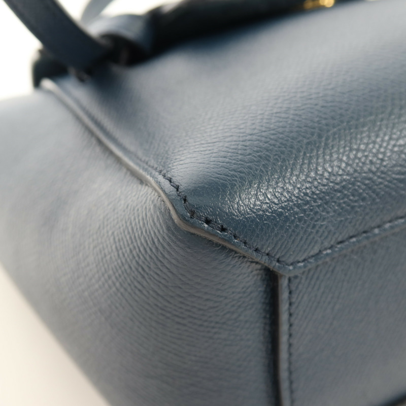 CELINE 牛皮皮革Micro Belt Bag金扣手挽肩背兩用袋-10