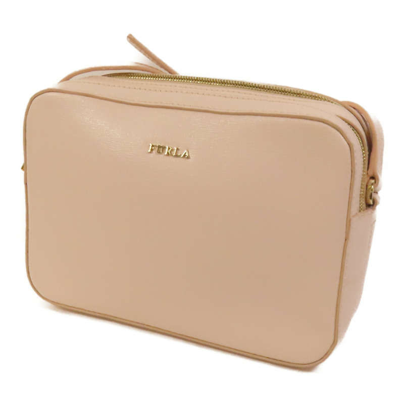 Furla 牛皮皮革Shoulder Bag金扣肩背袋-2
