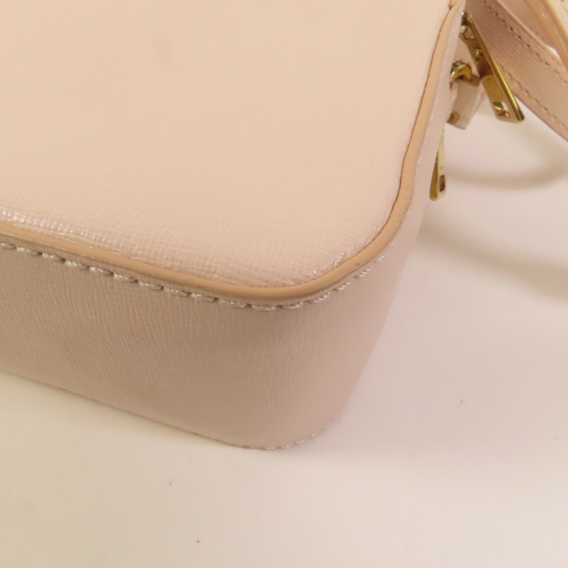 Furla 牛皮皮革Shoulder Bag金扣肩背袋-11