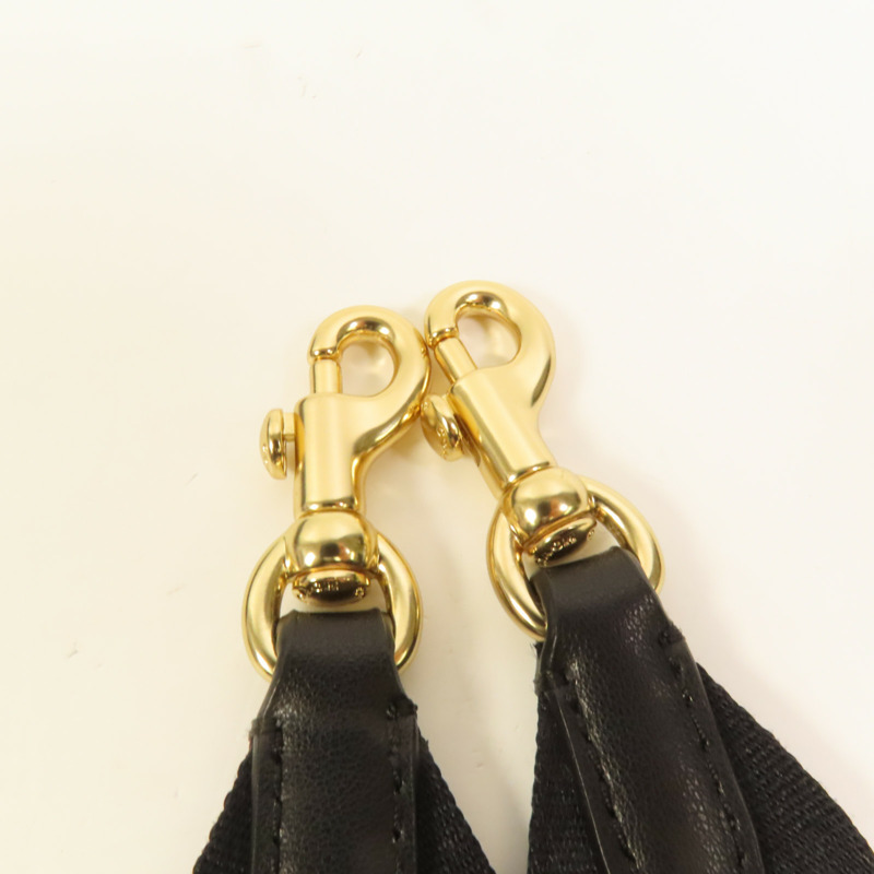 COACH 塗層帆布Shoulder Bag金扣手挽肩背兩用袋-6