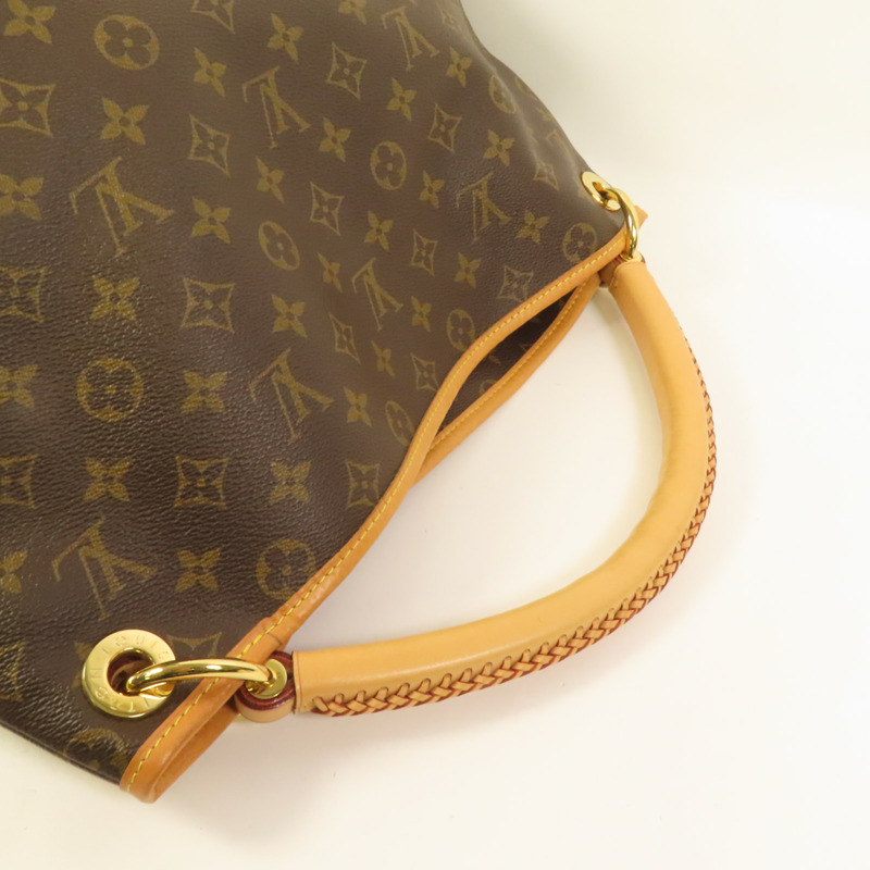 LOUIS VUITTON Monogram Artsy MM金扣肩背袋-4