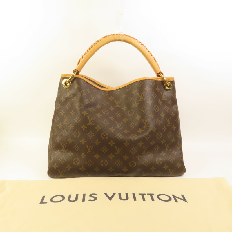 LOUIS VUITTON Monogram Artsy MM金扣肩背袋-9