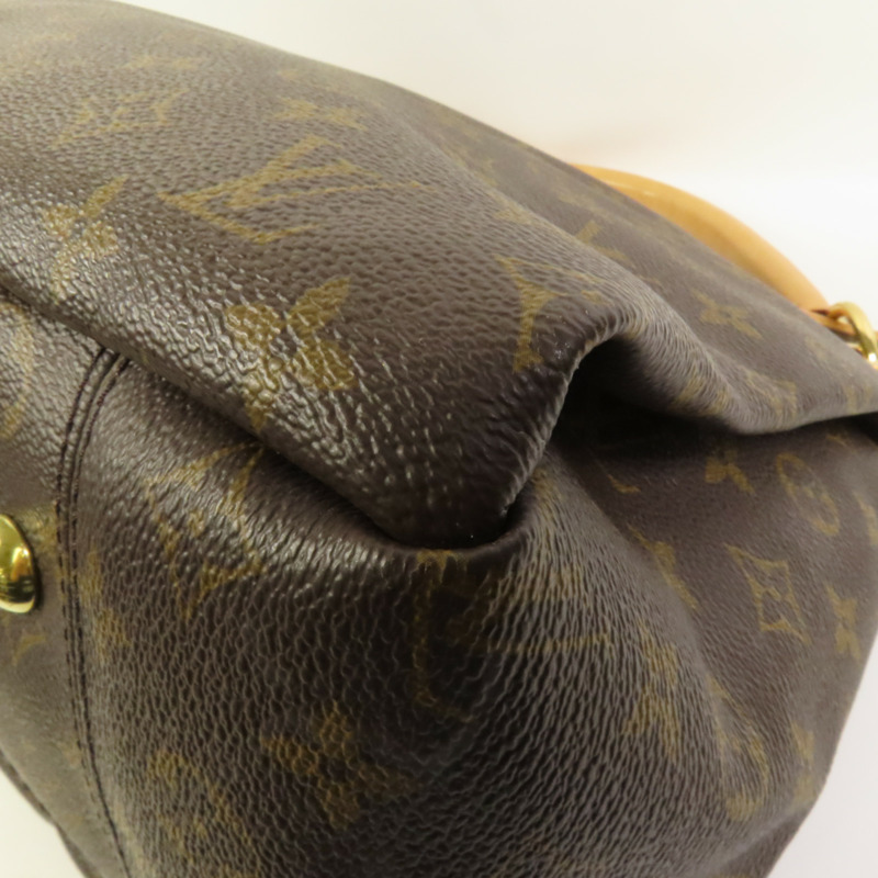 LOUIS VUITTON Monogram Artsy MM金扣肩背袋-11