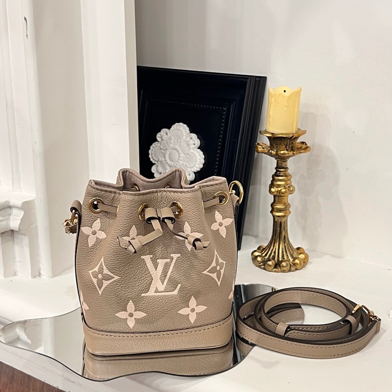 LV M46291/晶片款 斑鳩灰水桶-0