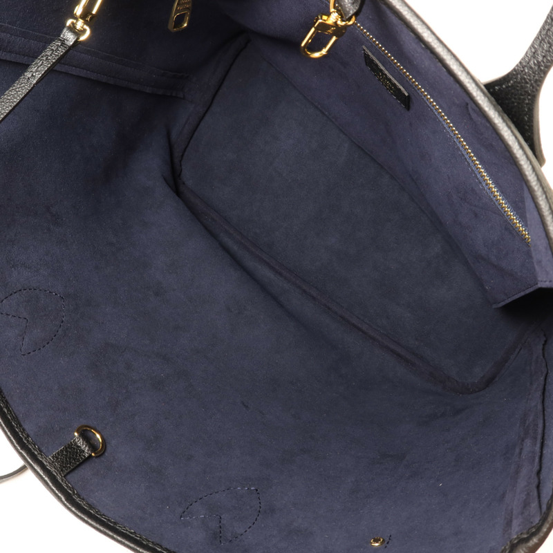 LOUIS VUITTON Monogram Empreinte Neverfull MM金扣手挽袋-5