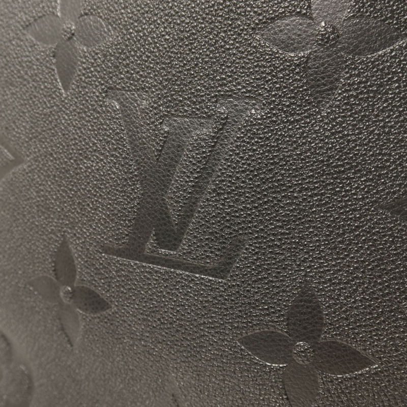 LOUIS VUITTON Monogram Empreinte Neverfull MM金扣手挽袋-11