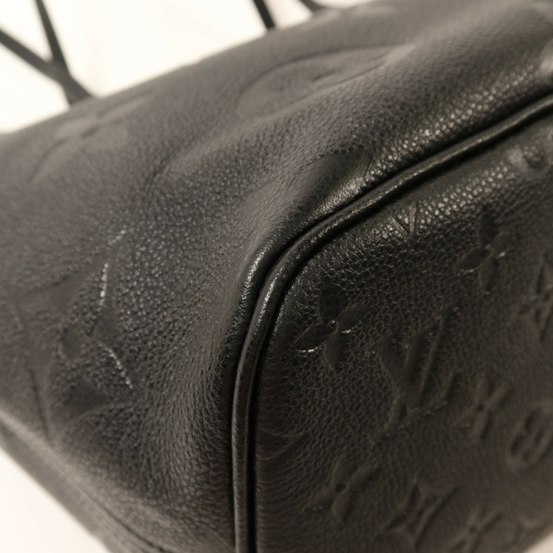 LOUIS VUITTON Monogram Empreinte Neverfull MM金扣手挽袋-13