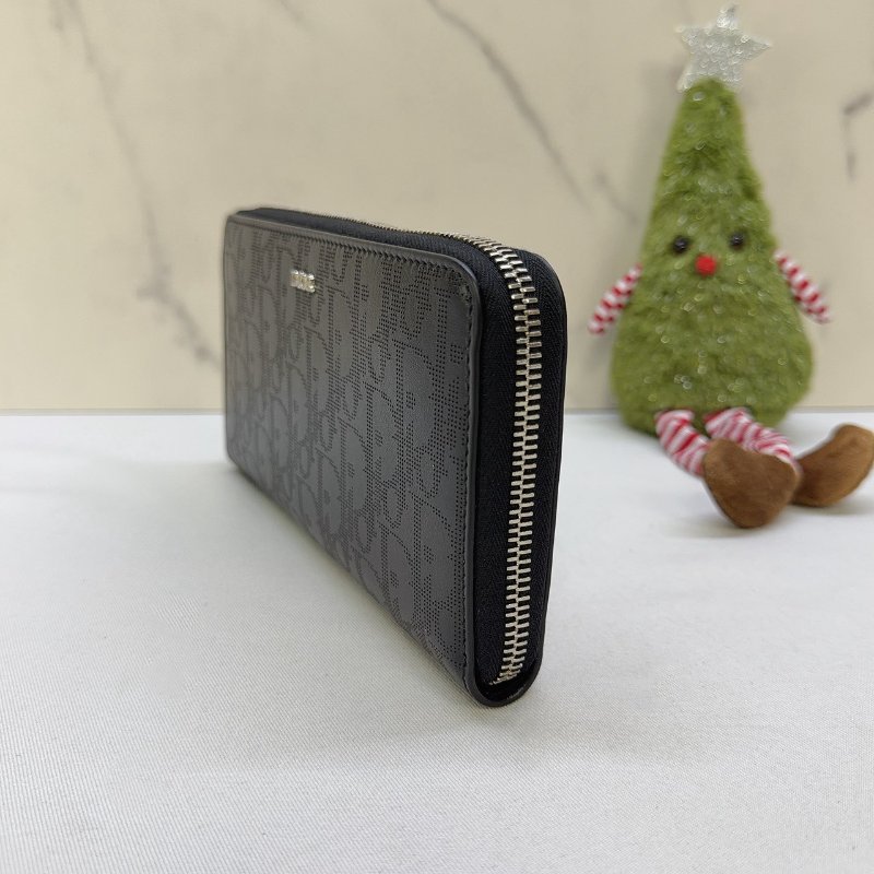 DIOR Oblique Galaxy皮革長夾-2