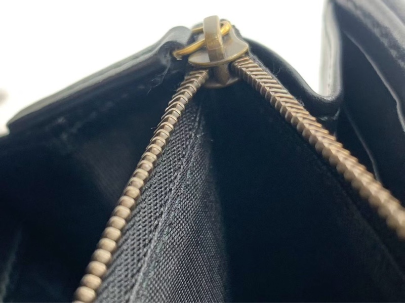 二手Gucci GG Marmont黑色鏈條包-8