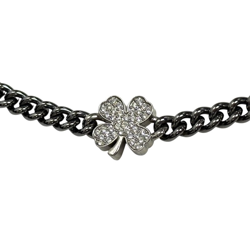 CHANEL CC 水鑽 經典元素 五花 頸鏈-5