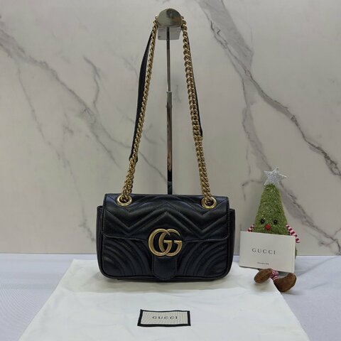 GUCCI 雙G Marmont小型肩背包