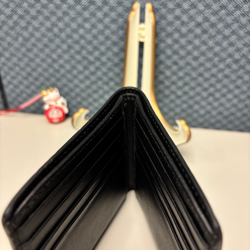 GUCCI老花對折短夾-11